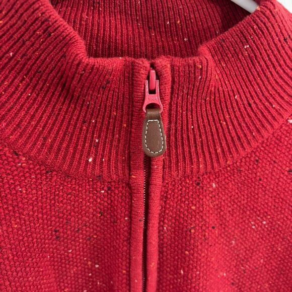 Jos. A. Bank Lambs Wool 1/4 Zip Sweater - Picture 2 of 6